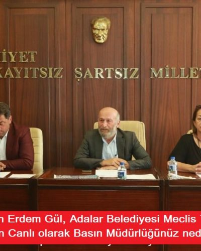 Adalar Belediyesinde Kamu zararı , İhaleye Usulsüzlük Ve Fesat Karıştırıldı İddiası