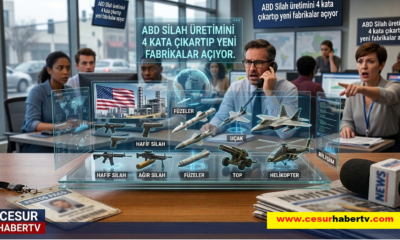 ABD,Silah üretimini 4 katına çıkartıp yeni silah Fabrikaları açıyor.