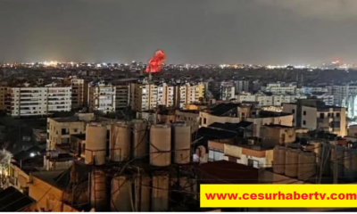 İsrail,Beyrut’ta Hizbullahın Güney Banliyölerini Hedef Aldı.