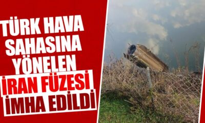 Türk Hava Sahasına Yönelen iran Balistik Füzesi Havada İmha Edildi!