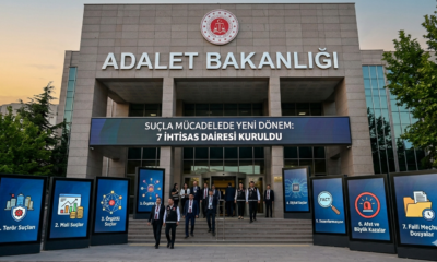 Adalet Bakanlığı’ndan Suçla Mücadelede Yeni Dönem: 7 İhtisas Dairesi Kuruldu