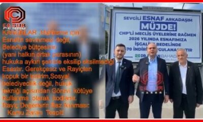 Bahçelievler Belediyesinin “Yüzde 70 İŞGALİYE” İndirimi Hizmet mi, Kamu Zararı mı?