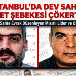 İSTANBUL’DA MİLYON DOLARLIK SAHTE İKAMET ÇETESİ ÇÖKERTİLDİ!